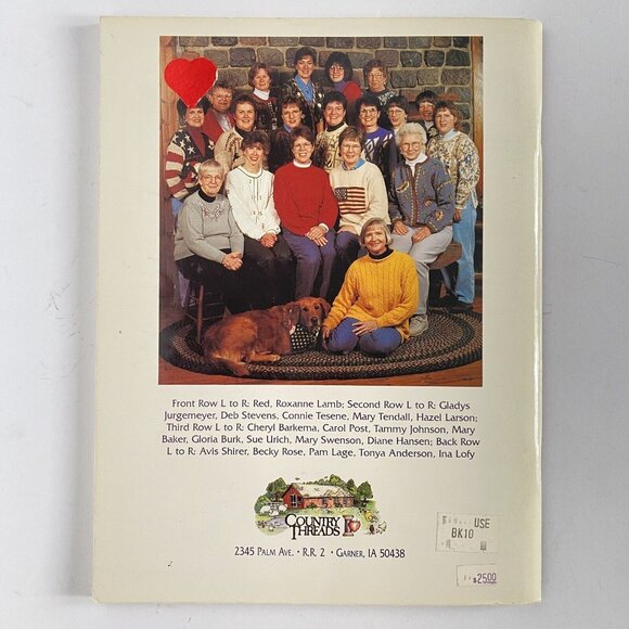 1996 Country Threads Quilt Book Use It Up Wear It Out Make It Do or Do Without - Picture 6 of 6